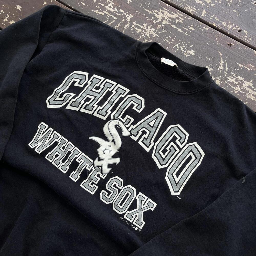(XL) Vintage 90s Chicago White Sox MLB Crewneck Sweatshirt - Picture 2 of 6